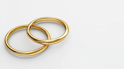 Poster - Golden Round Frames on Smooth Surface for Special Occasions Generative AI