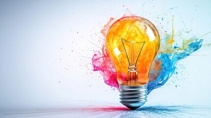 Poster - Bright Ideas and Creative Energy in Illustration