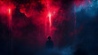 © Daniel - a abstract stranger things style background wallpaper