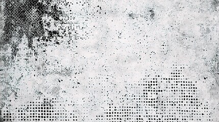 Poster - Abstract Grunge Textured Background in Monochrome