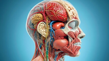 Poster - Explore the intricacies of human anatomy through detailed visualization