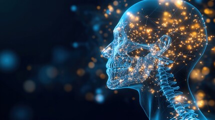 Poster - Explore the intricate connection between the human brain and technology