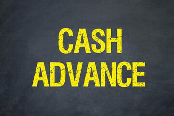 Poster - Cash advance	
