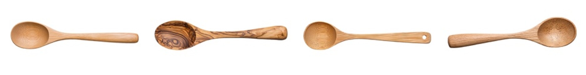 Poster - Seeds of chia in a spoon, isolated on a transparent background