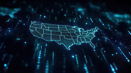Poster - Explore the digital transformation of the united states landscape