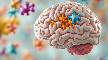 Poster - Explore the intricacies of the human brain and its connection to health