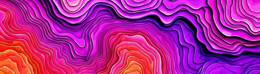 Poster - Abstract Watercolor Painting in Vibrant Colors