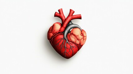 Poster - Explore the intricacies of the human heart in stunning detail