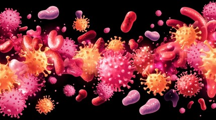 Aufkleber - Explore the fascinating world of microorganisms and their impact on health