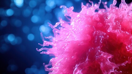 Aufkleber - Explore the intricacies of cellular structures under a microscope