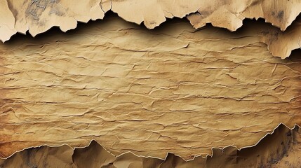 Poster - Torn Paper Textured Background for Design Projects