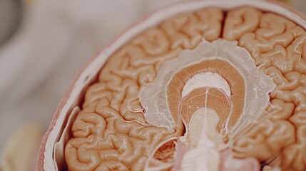 Aufkleber - Explore the intricacies of brain anatomy to understand human functionality