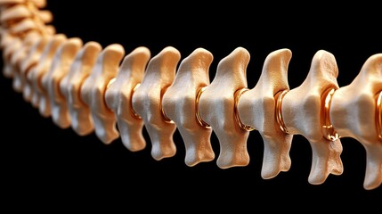 Poster - Explore the anatomy of the human spine for better health understanding