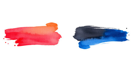 Poster - The gradient has smooth transitions and warm, vibrant colors, creating a warm, dynamic abstract style. The gradient is isolated on a transparent background, png format.