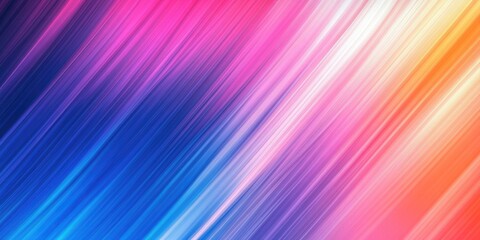 Poster - Vibrant abstract gradient background with motion blur. Colorful lines texture wallpaper.