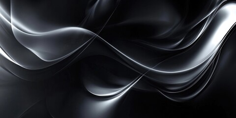 Leinwandbilder - Elegant soft and smooth background in black and grey.