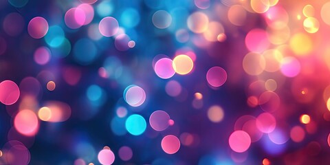 Leinwandbilder - defocused bokeh lights