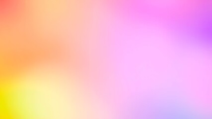 Wall Mural - Abstract Blurry Background of Soft Pastel Hues with a Gradual Transition from Light Yellow to Lavender