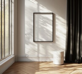 Wall Mural - Minimalist Interior Mockup.