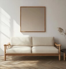 Wall Mural - Minimalist Living Room.