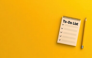 Poster - A notepad with a 