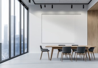 Wall Mural - Modern Office Meeting Room.