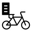 © Nur Achmadi Yusuf - bicycle glyph icon