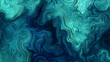 © Lailatul - Abstract swirling blue and green pattern.