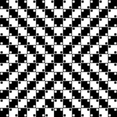 Wall Mural - bulging checkerboard geometrical-optical illusion. the checkerboard is fully regular and consists of