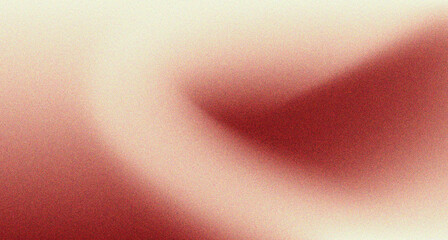 Poster - Dark Red soft white grainy gradient background glowing color wave noise texture banner header design