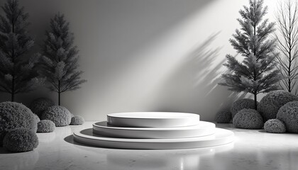 Wall Mural - Optimized Product Placement with Durable Display Platforms