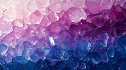 Fototapete - stunning crystal texture background featuring purple and blue colors, creating mesmerizing visual effect. layered design adds depth and elegance to any project