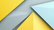 © Espresso - Abstract geometric shapes in vibrant yellow and soft blue hues create a modern, dynamic visual composition.