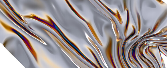 Poster - Silky smooth shimmering with a touch of iridescence