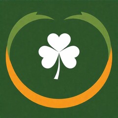 Wall Mural - saint patrick 's day icon design