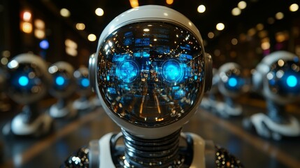 Poster - AI legal advisors guide users via apps with advanced tech and interactive interfaces