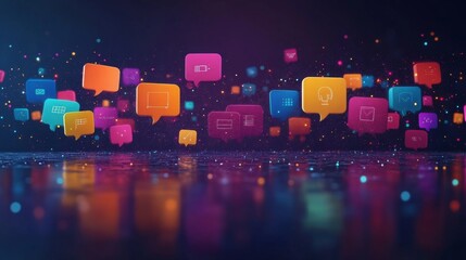 Poster - AI-driven avatars interacting in dynamic virtual chatrooms during a digital event