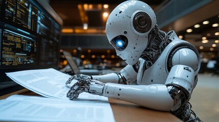 Poster - Talking-head AI advisors assisting users with legal queries in a modern digital workspace