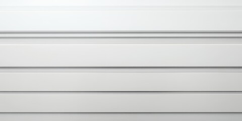 Poster - White horizontal paneling, clean and modern