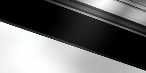  - Abstract geometric shapes in black and white.