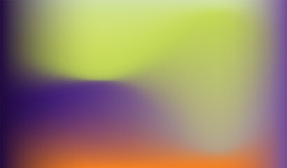 Poster - Abstract blurred background with colorful stains.