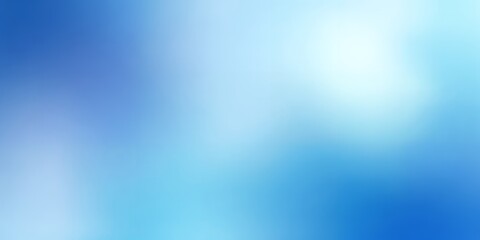 Poster - Abstract blue gradient background.