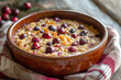 © amavcoffee - cranberry and orange baked oatmeal