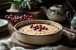 © amavcoffee - cranberry and orange baked oatmeal