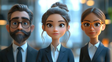 Poster - Virtual avatars enhance legal services in modern law firm applications