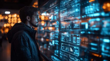 Poster - Innovative holographic AI assistants enhance pharmacy services during busy hours