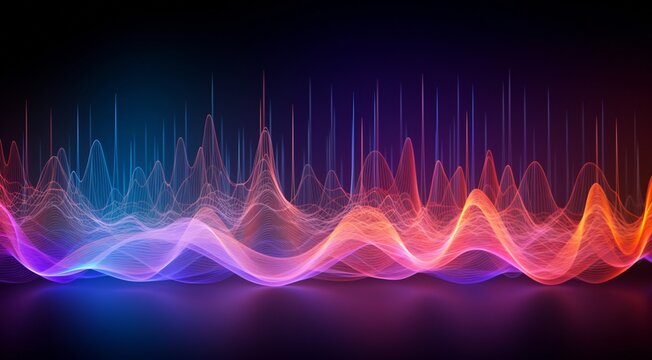 visual sound wave background, hd sound wave wallpaper, visual waves background, graphic designed sound waves, equaliser wave style