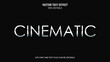 © ricks - Cinematic editable text effect