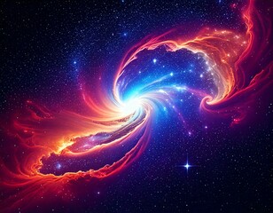 space background. outer space, nebula, light, star.