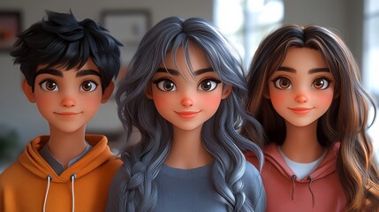 Poster - AI avatars engaging students in modern digital education environments